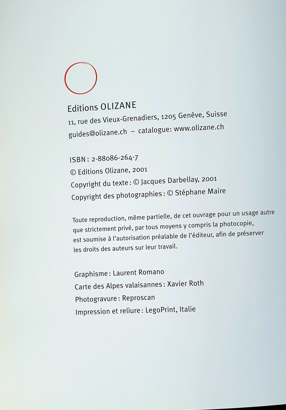 Bücher: Alpes valaisannes – Gebraucht aus Hauterive NE von Belem 3