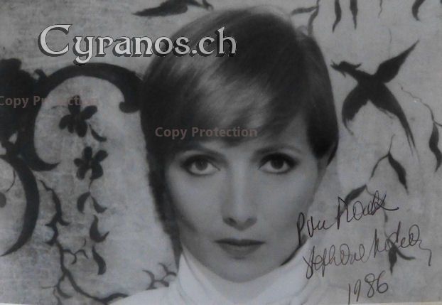 Autografi: Stephane Audran (1932-2018) Schauspielerin - Autogramm – Usato da Dietikon venduto da immortal-stars