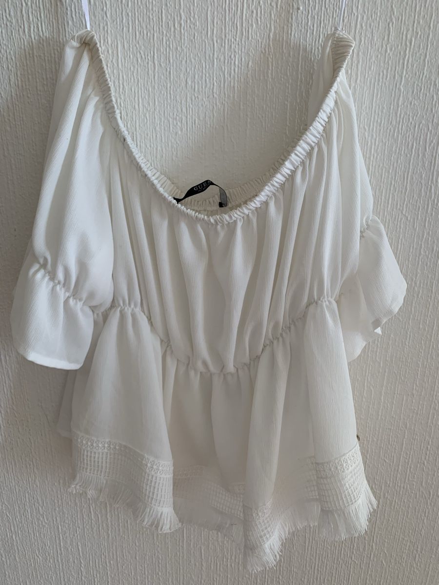 Guess Tops: Blouse GUESS élégante taille L – Neu (gemäss Beschreibung) aus Prilly von Sissi_1009