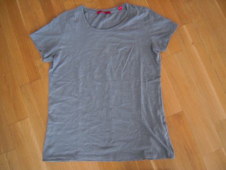 S.Oliver T-Shirt Gr 36 NEUWERTIG! Blau-grau
