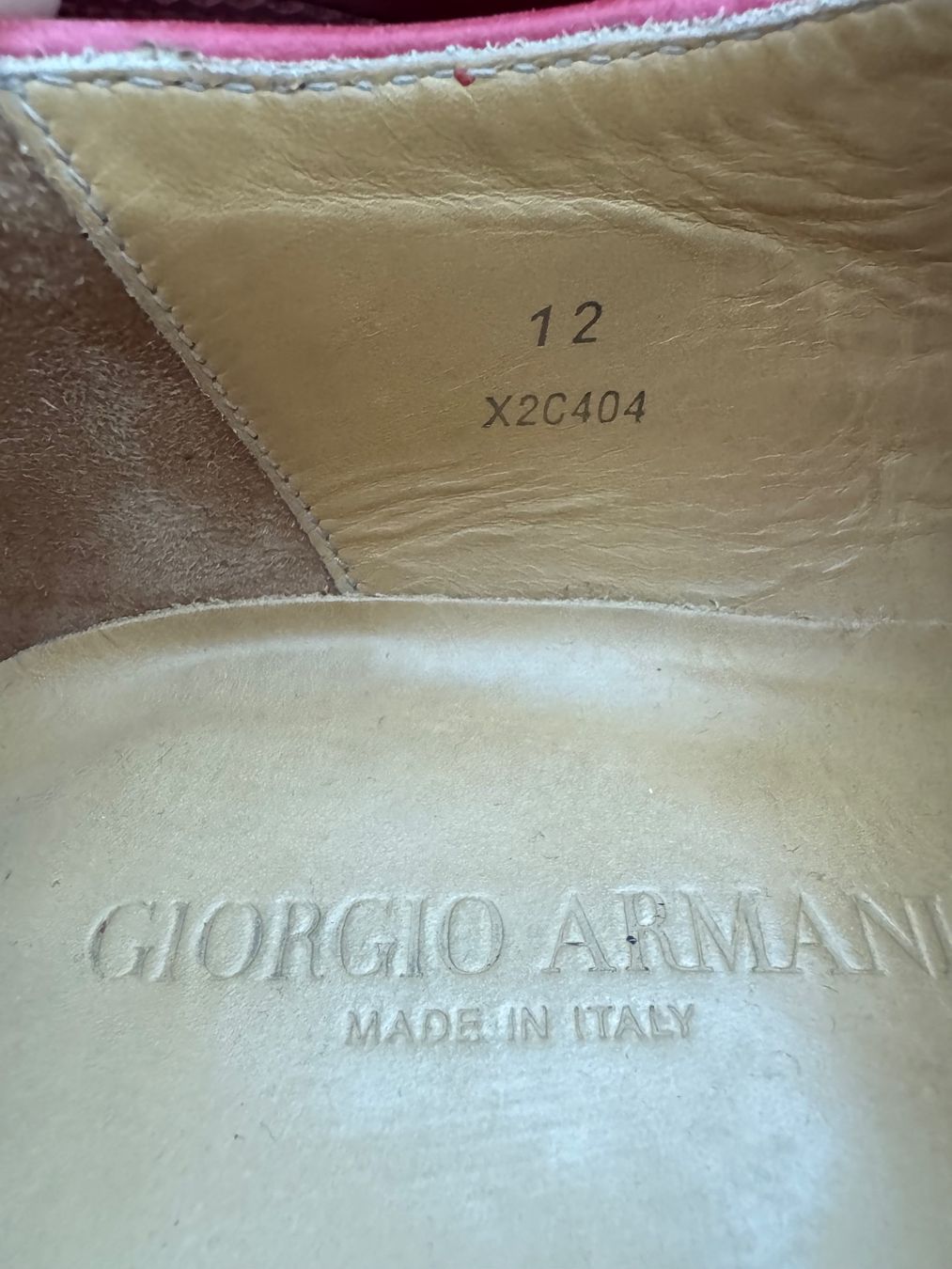 Armani Scarpe da uomo: Giorgio Armani Lederschuhe / Budapester – Usato da Zürich venduto da froschchen79 8