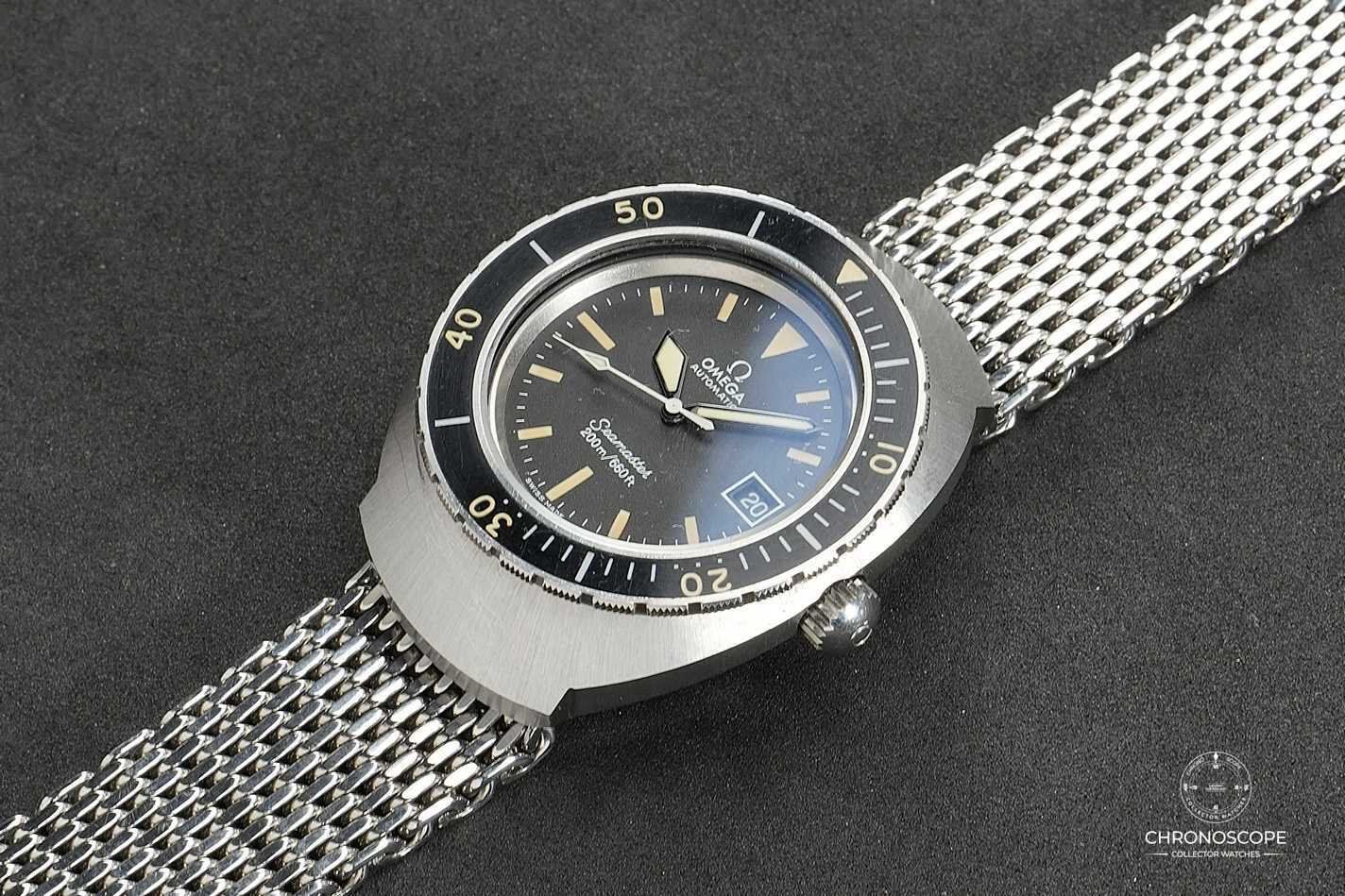 Omega Orologi: Omega Seamaster 200 Reference 166.091 unpolished – Usato da Luzern venduto da ChronoScope6004 2