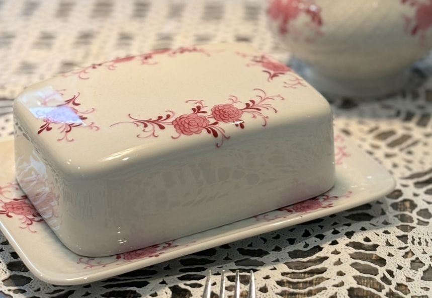 Seltmann Set di piatti: Shabby Chic Geschirr / Frühstücksservice – Usato da Eschen venduto da Camitho 2