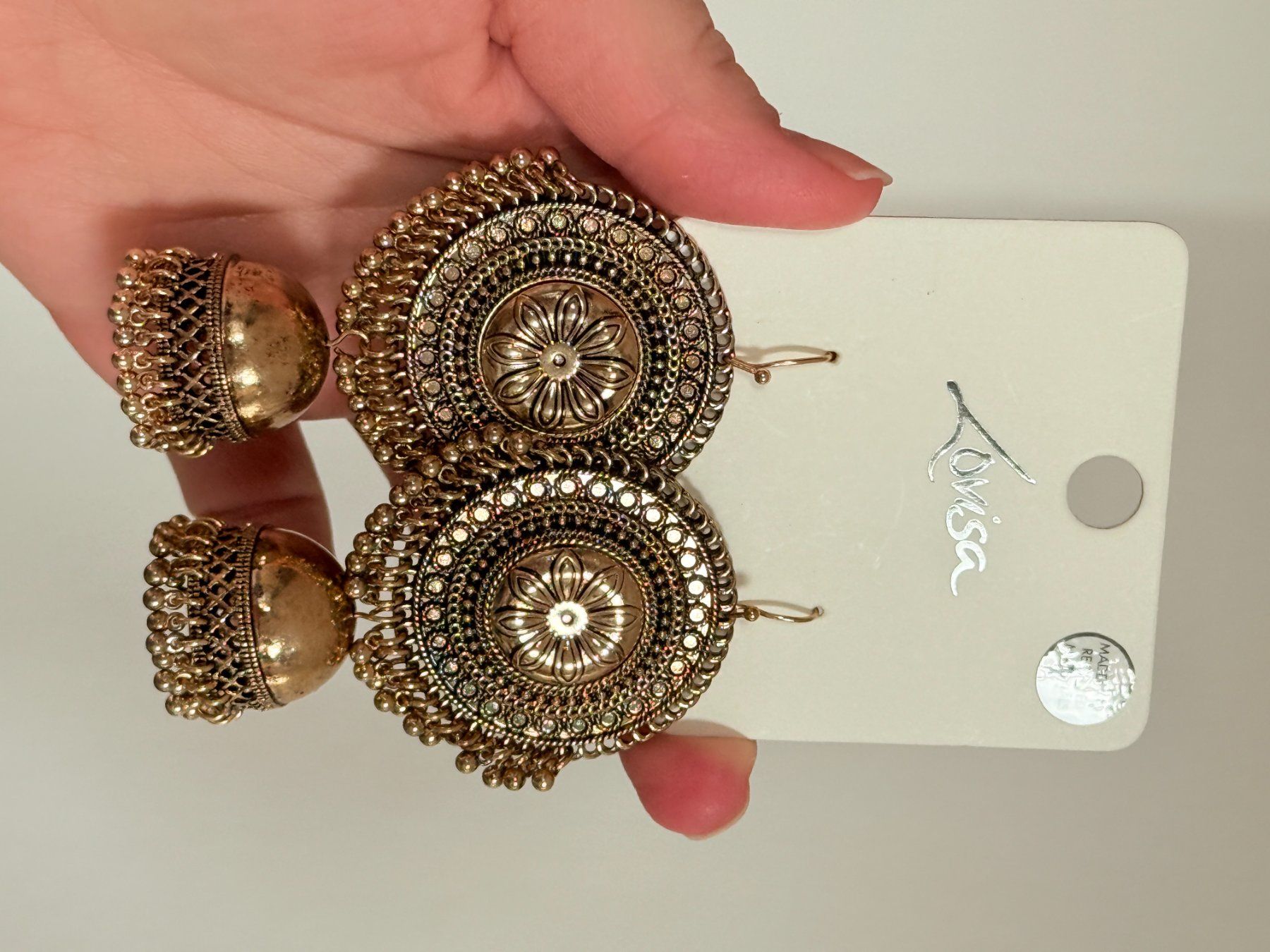 Ohrringe & -stecker: Boucles d'oreilles Lovisa - style bohème – Neu und originalverpackt aus Genève von AGBERG 3