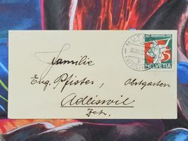 CL31 Enveloppe + Timbre Suisse 1932