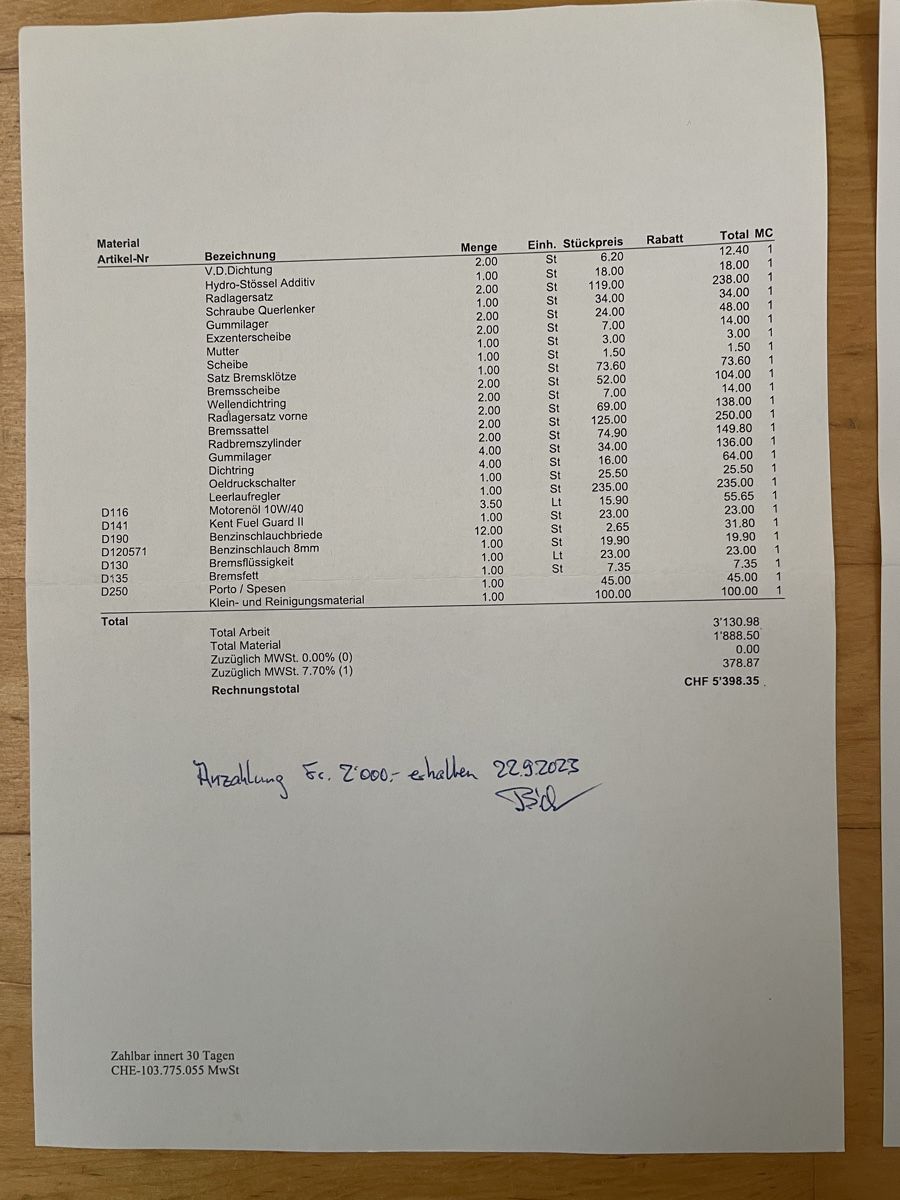 VW Veicoli da campeggio: Vw T3 typ 2 – Usato da Lüsslingen venduto da til_9q9l 9