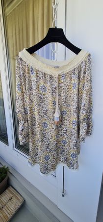 Hemisphere Bluse Gr. XS. 100% Seide