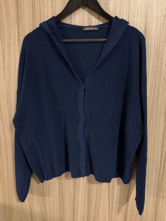 Nile Kapuzen Jacke dunkelblau Gr. XL
