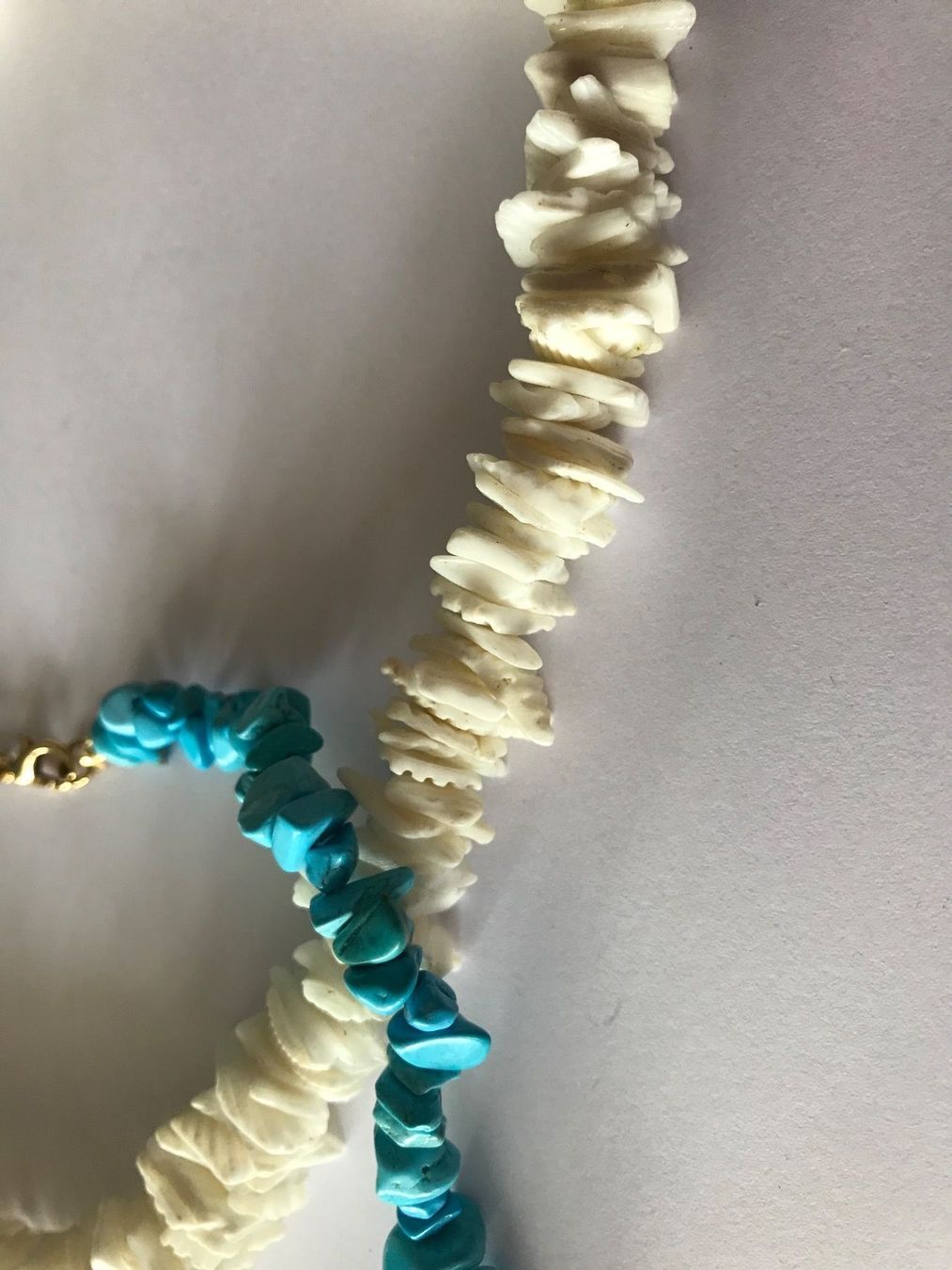 Catenine: Collier nacre et turquoises – Usato da Grimisuat venduto da eliseba88 2