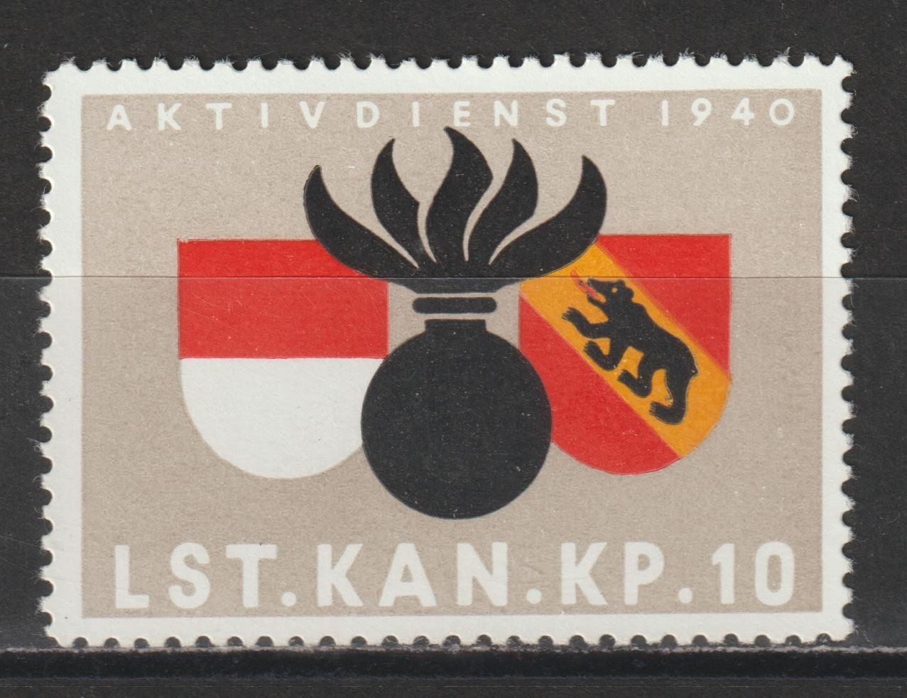 Tutti i francobolli: Artillerie Nr. 72/1 ** – Usato da Siebnen venduto da Fstaehli