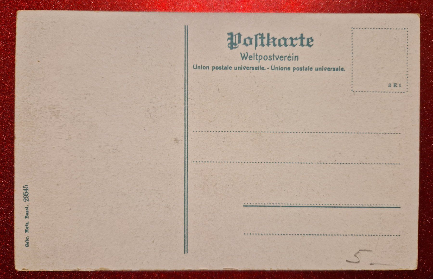 Cartoline postali: Basel, Strassburger Denkmal, 1905 – Usato da Melchnau venduto da Fishel 1