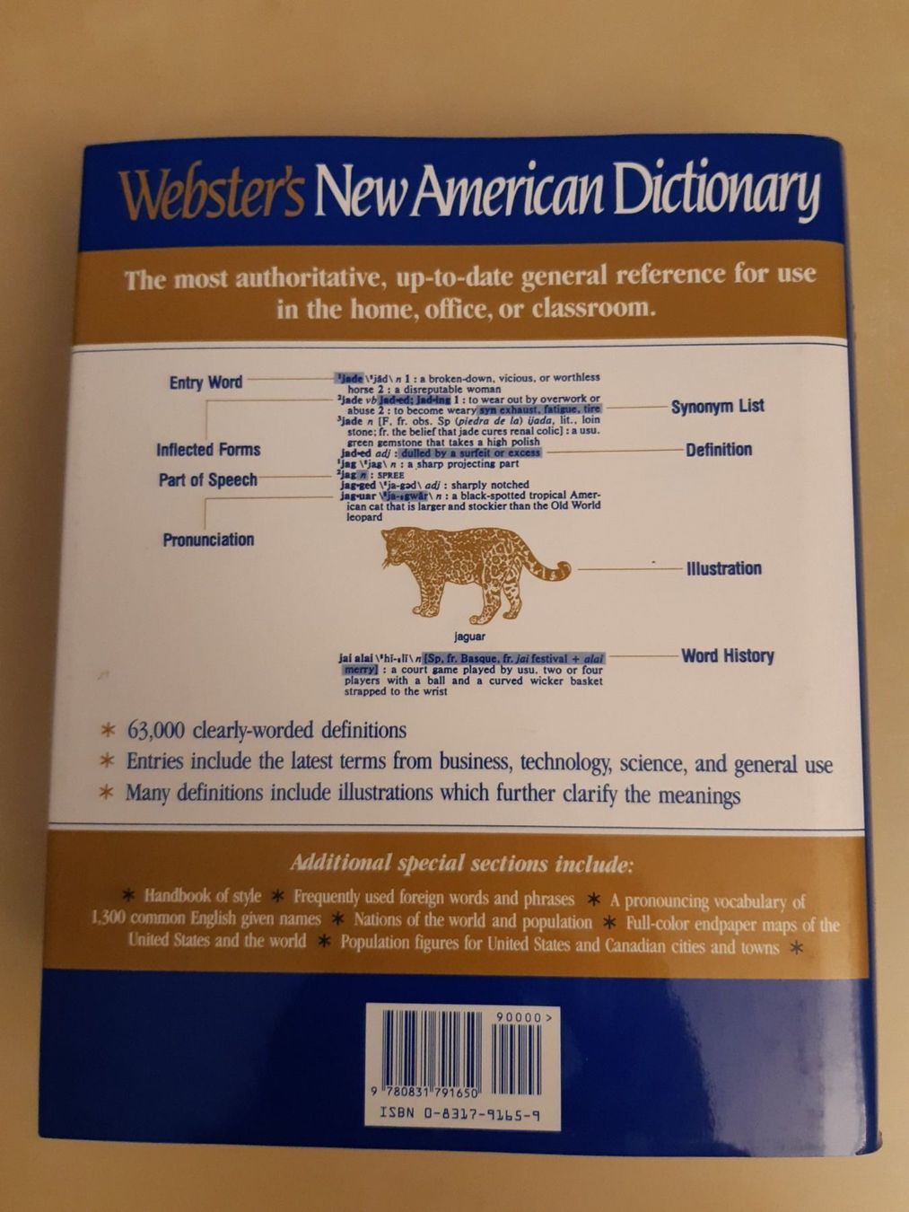 Libri: Webster's New American Dictionary – Usato da Bülach venduto da blackhawk21 1