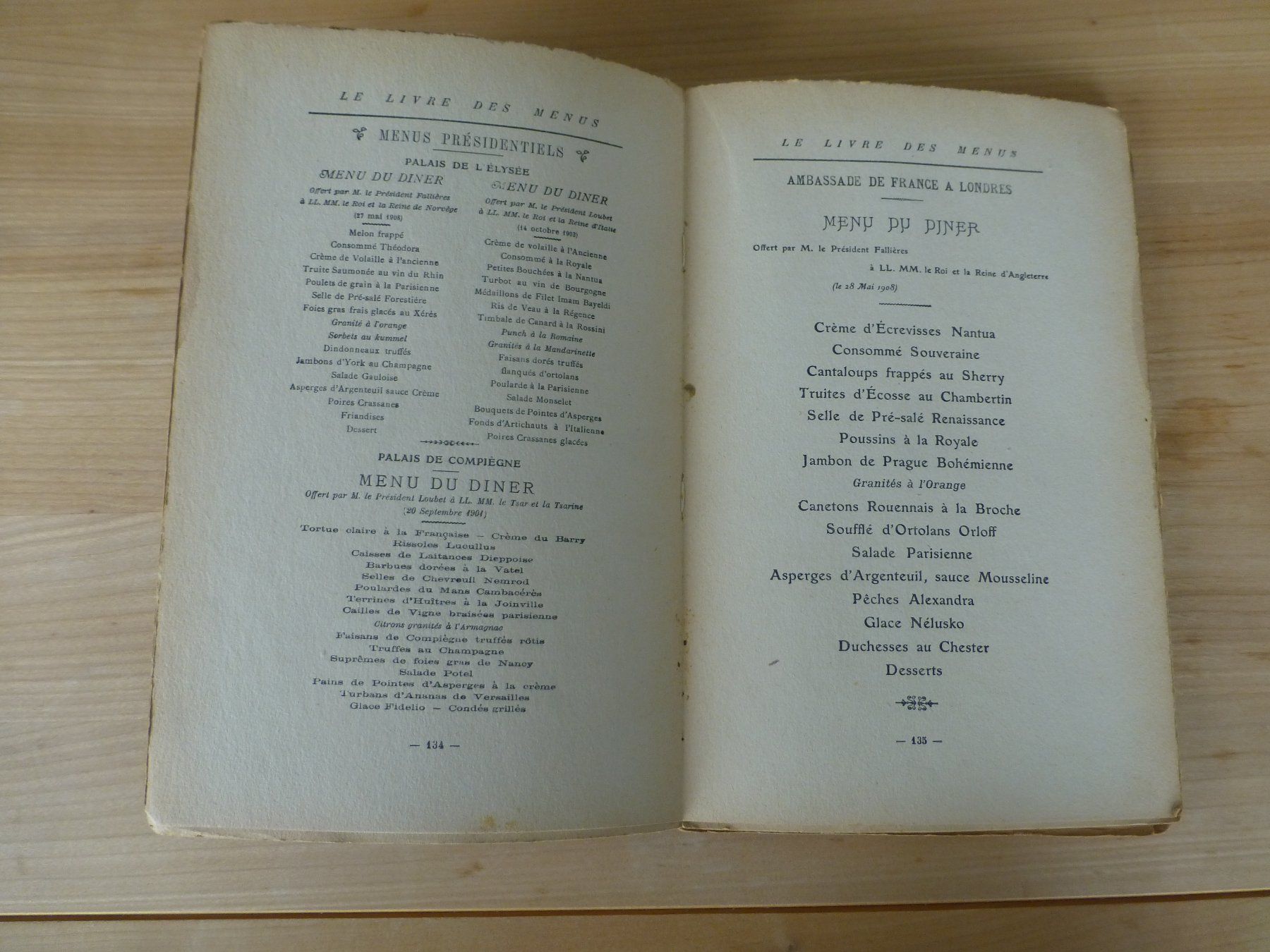 Bücher: Menubuch aus dem Jahr 1932 – Gebraucht aus Bettlach von 1saurer 5