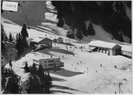 Flugaufnahme Ski- u. Berghaus Valeis