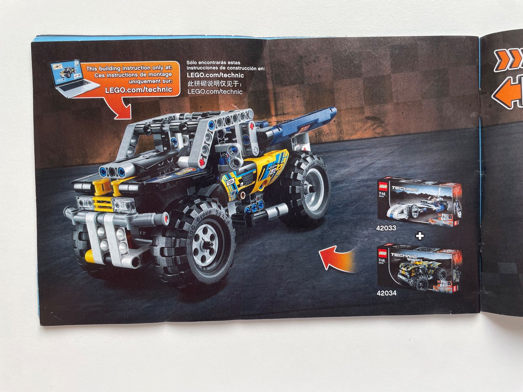 Lego Kit di costruzioni: Lego Technic - 42033 + 42034 – Usato da Walenstadt venduto da GreenGoblin 3