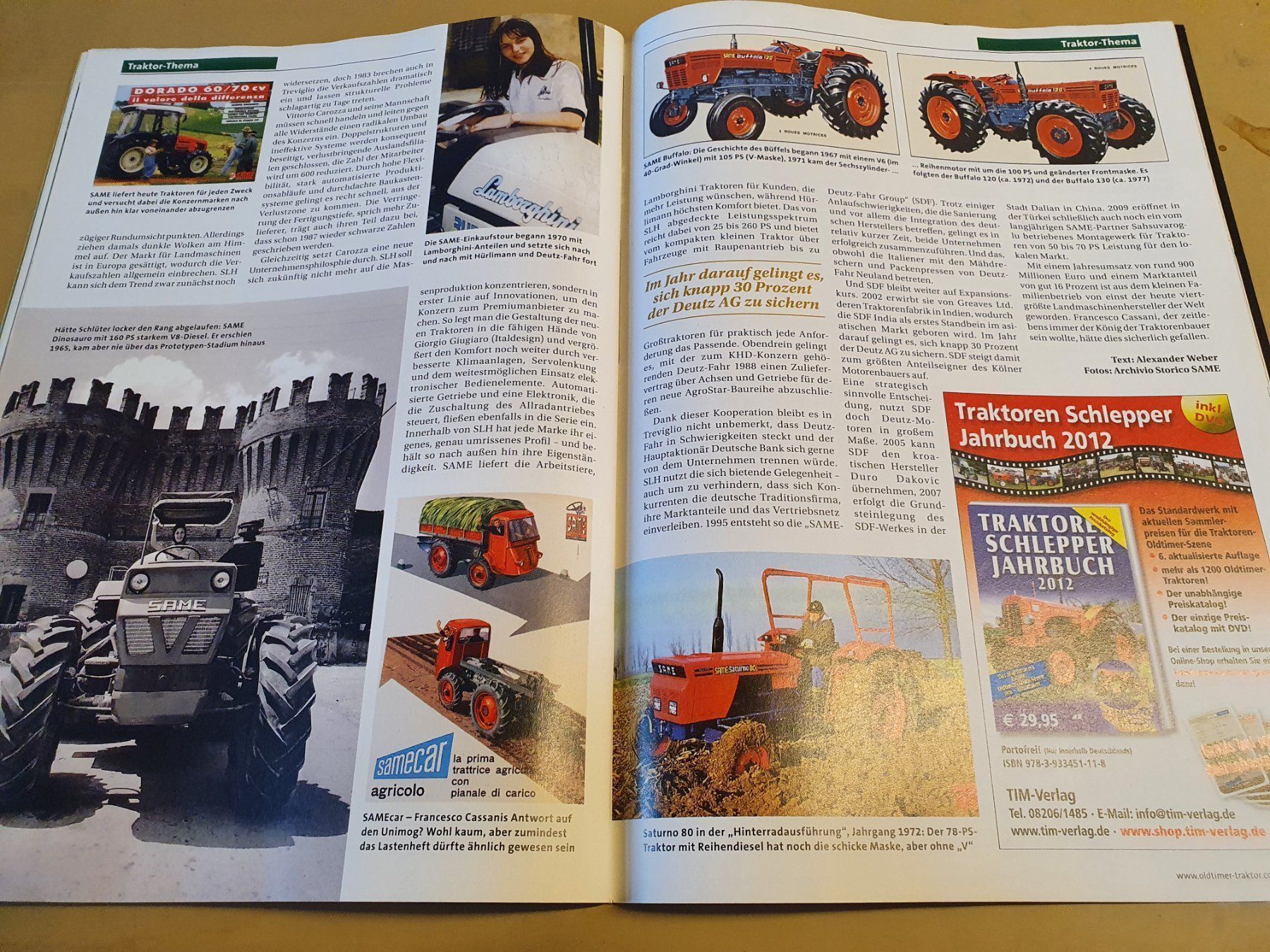 Same Tracteurs: Traktor Oldtimer 1/2/12 Ford Doe Trippel D Same Porsche xa – D'occasion à Flawil par sr1_f6st 5
