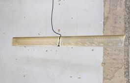 La Redoute Hängeleuchte / Lampe mit goldigem Metallschirm