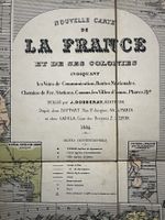 Nouvelle carte de la France et de ses colonies (1884)