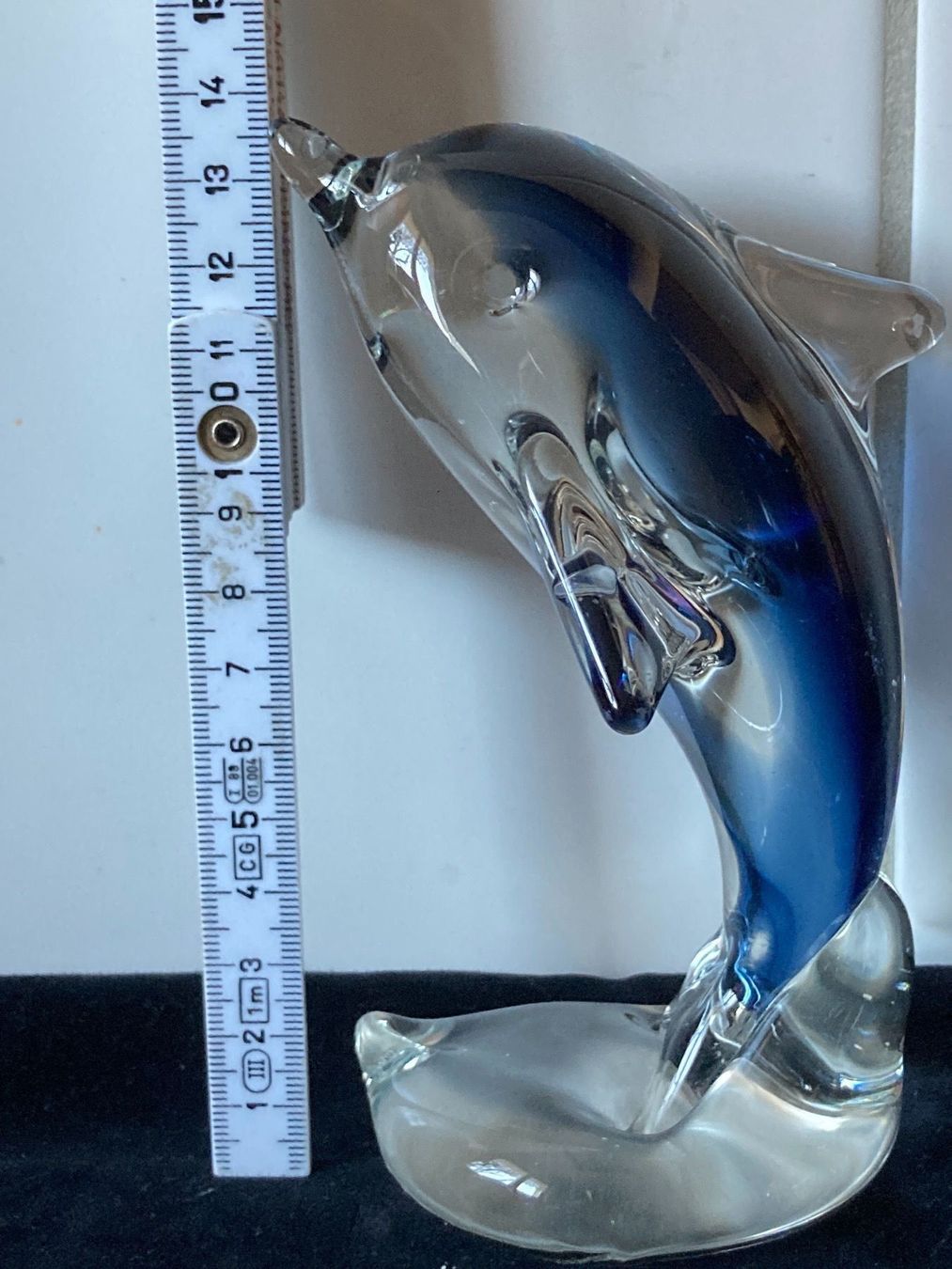 Statuette: 2 Delfine aus Glas – Usato da Zürich venduto da Chaeffeler 4