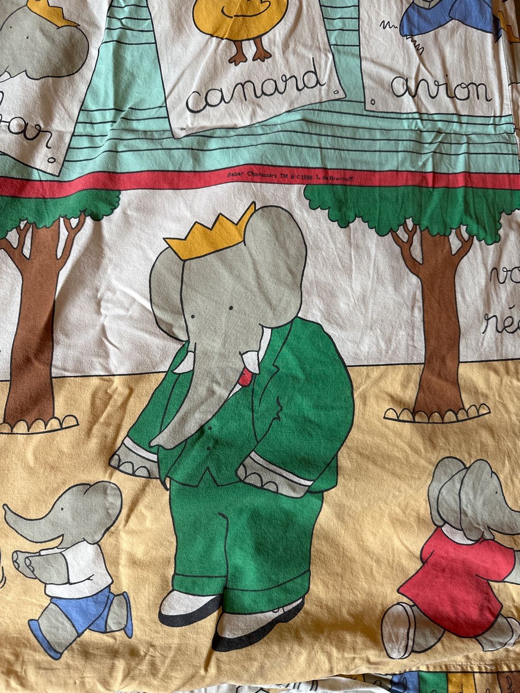 Bettwäsche: Kinder- Bettbezug Elefant – Gebraucht aus Grüningen von lovinho 1