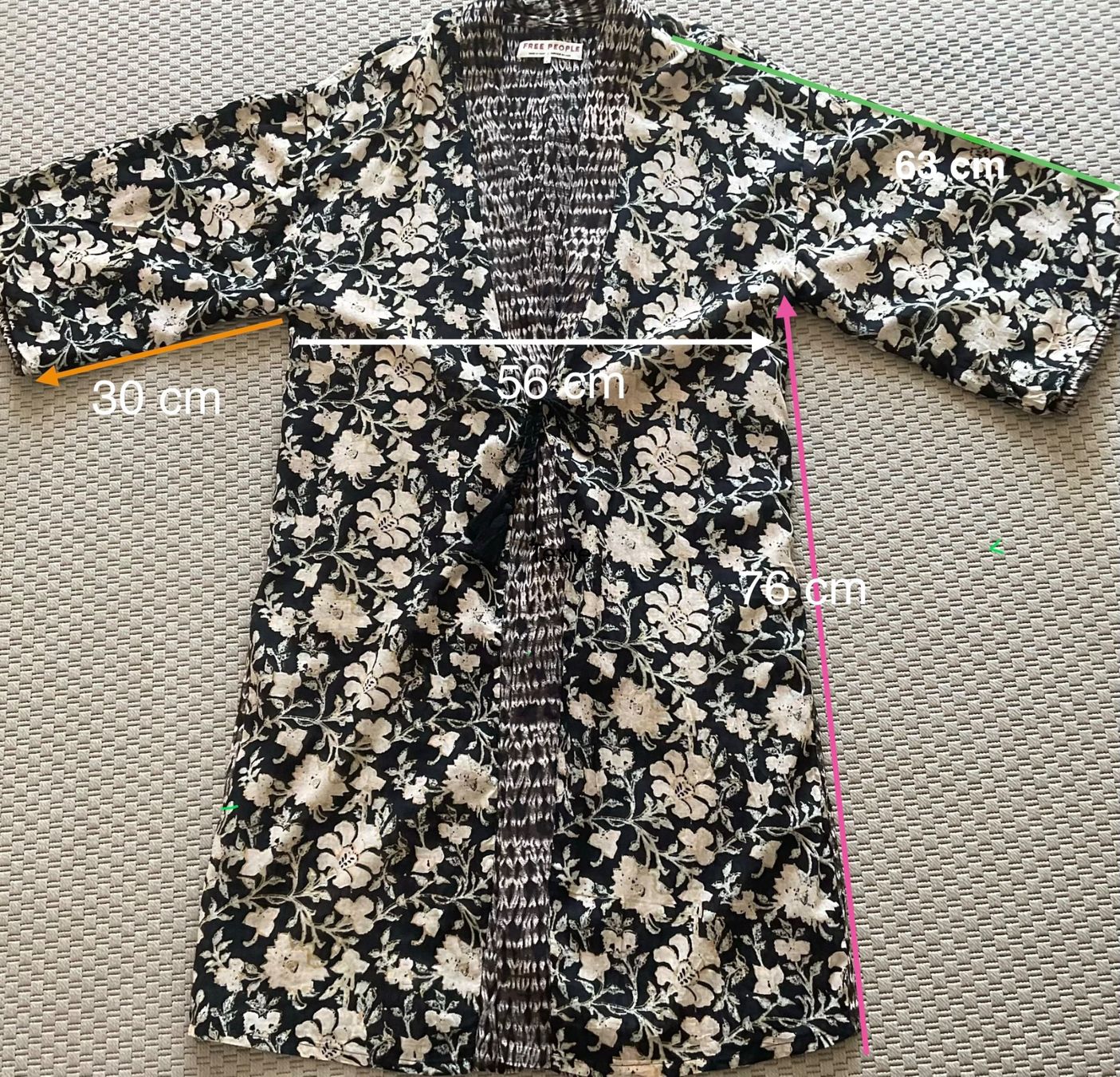 Kimono: Kimono Free People – Nuovo (secondo la descrizione) da Corseaux venduto da Mililaforet75 8