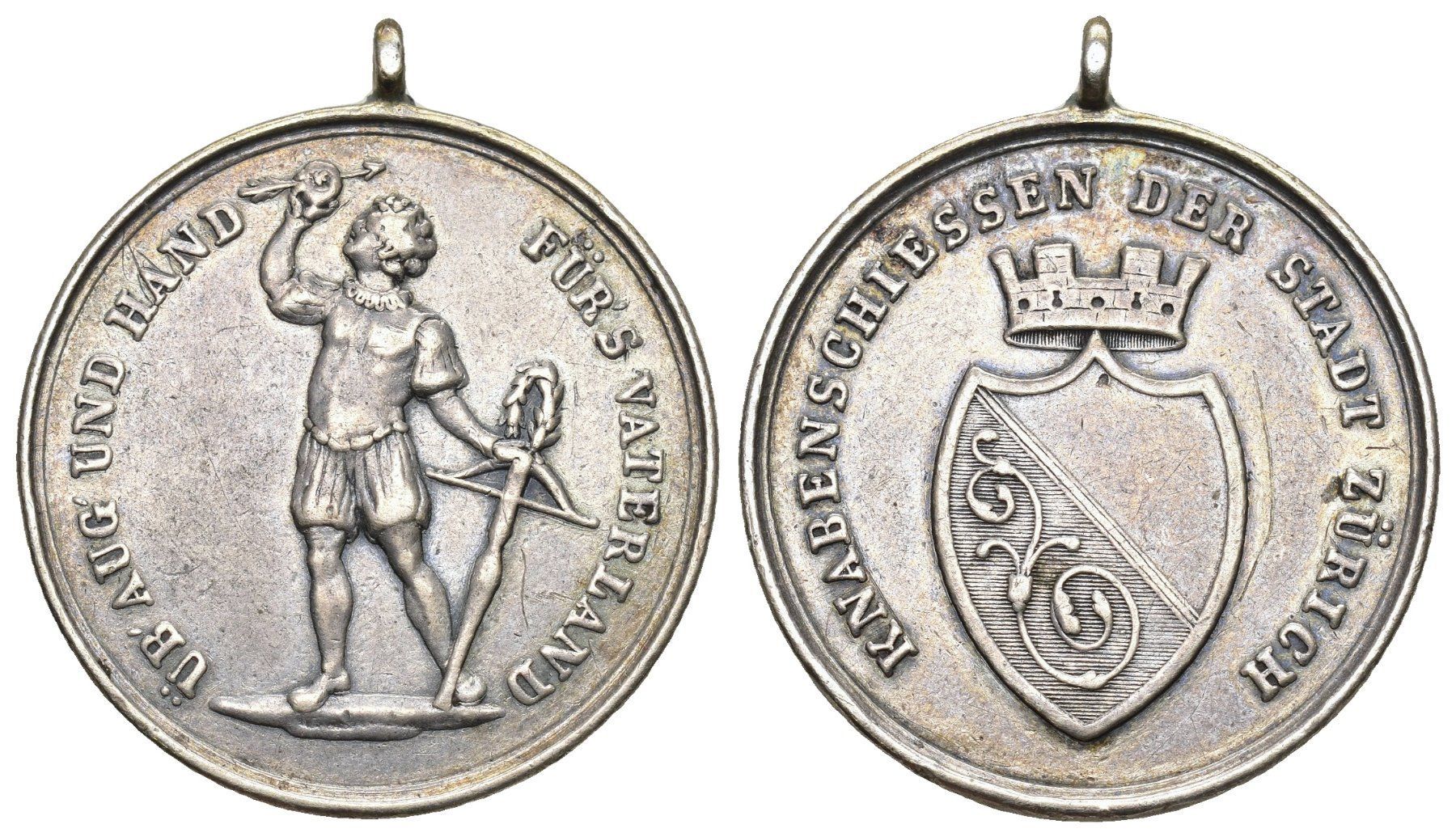 Medaglie: Zürich nach 1852 – Usato da Bern venduto da numismatictops
