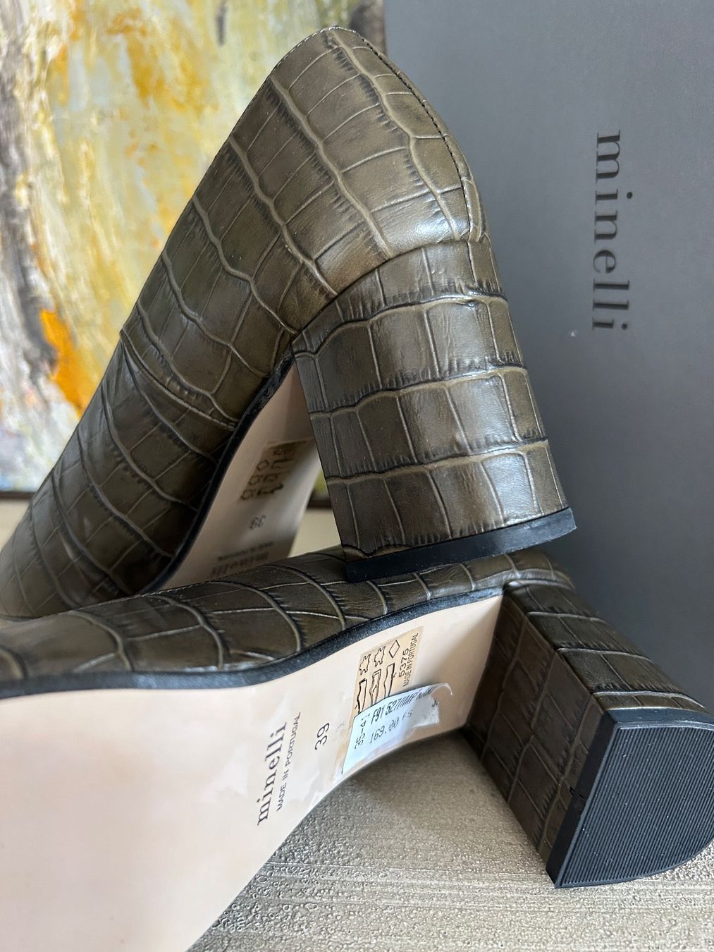 Scarpe da donna: Minelli Absatzschuhe Grösse 39 Leder NEU – Nuovo e nell'imballaggio originale da Niederglatt ZH venduto da Julia_4 2