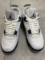 Air Jordan 4 Retro Midnight Navy, Gr. 41 Top Zustand!