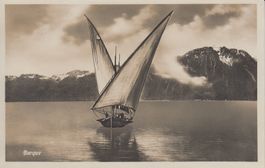 Zürich   ZH  -  Segelboot       um 1933