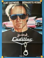 Pink Cadillac Filmposter Eastwood Kult 80er Jahre 💕🚗💨🚓