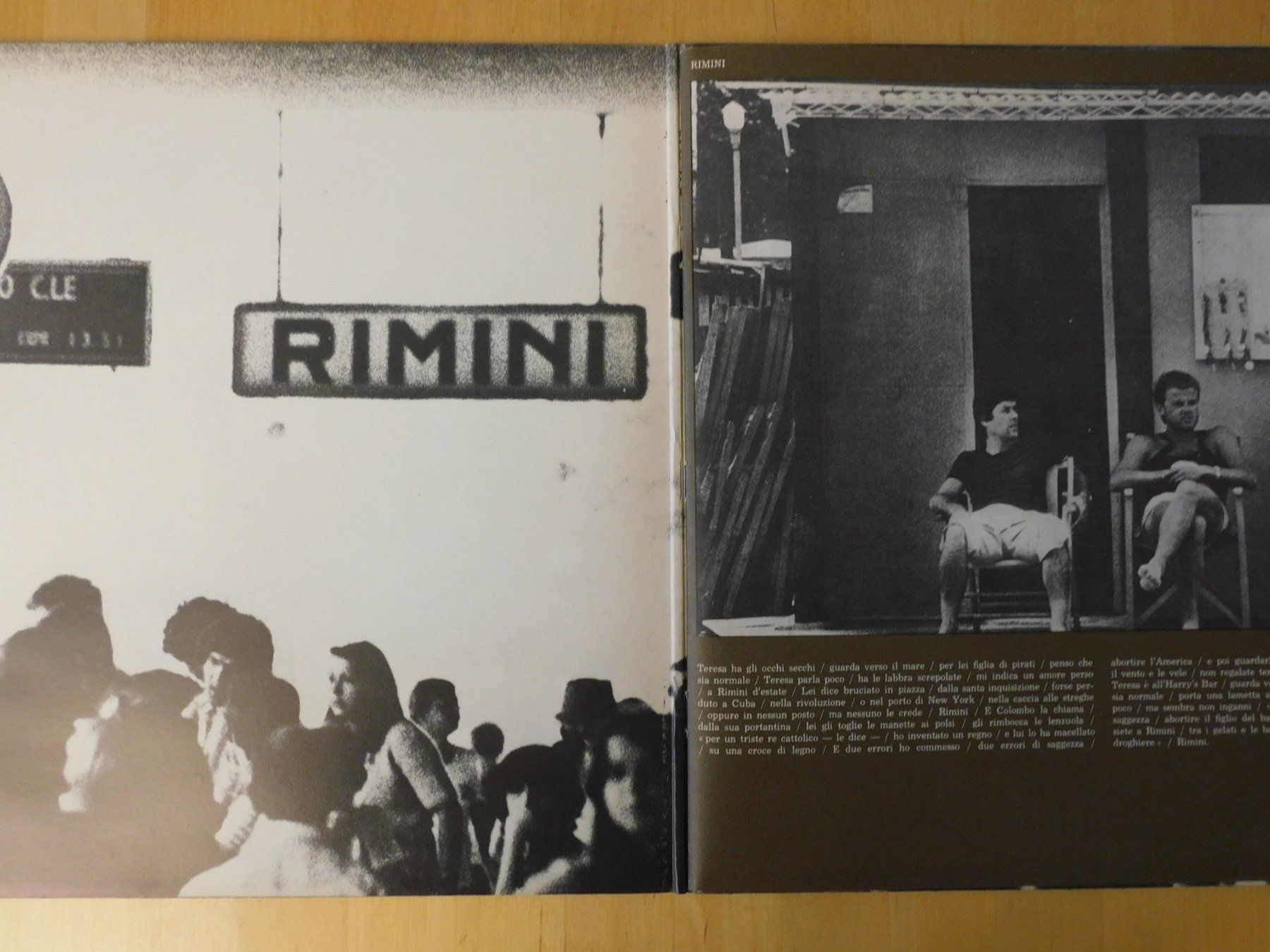 Vinyles: Fabrizio De Andre‘ – Rimini – D'occasion à Emmenbrücke par Dickens 2
