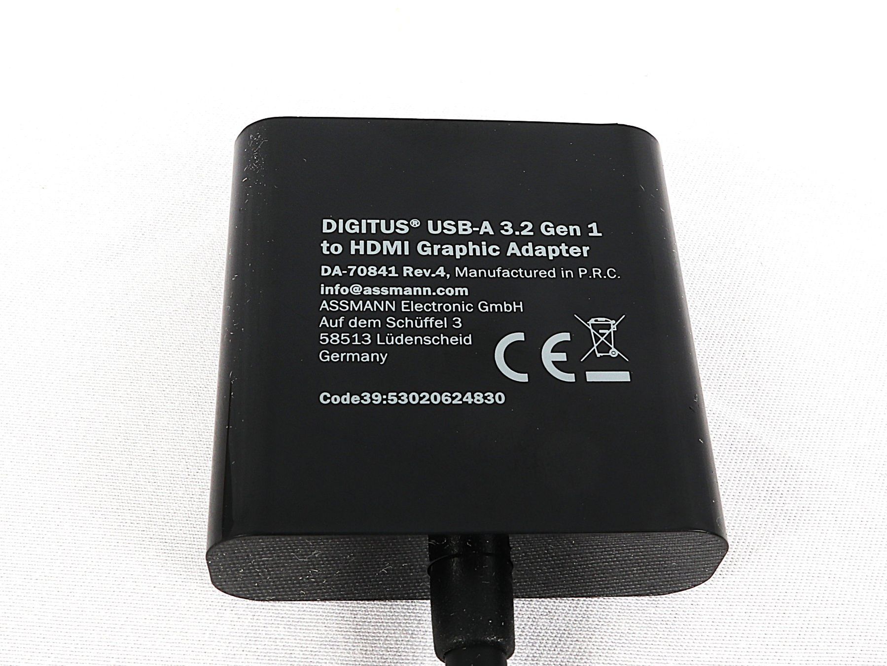 Adapter: DIGITUS USB3.2 GEN1 TO HDMI GRAPHIC ADAPTER – Neu (gemäss Beschreibung) aus Steinen von Restwert_Steinen 2