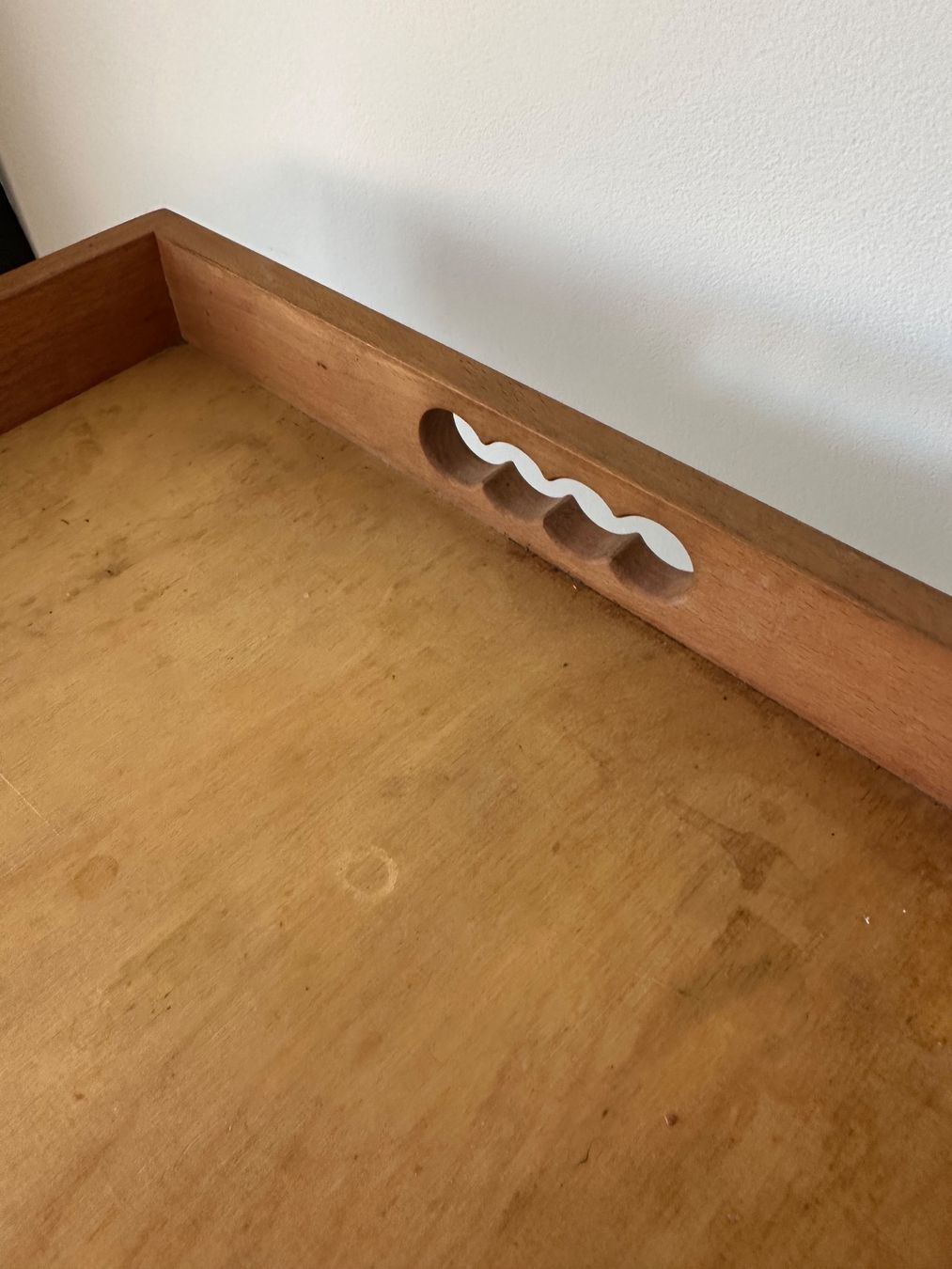 Servierplatten: HoLz SeRvieRbRett  aLt – Gebraucht aus Winkel von zeho 2