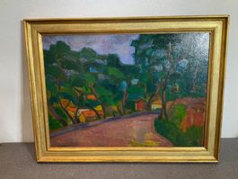Leo ANDENMATTEN (1922-1979) Tableau peinture signée
