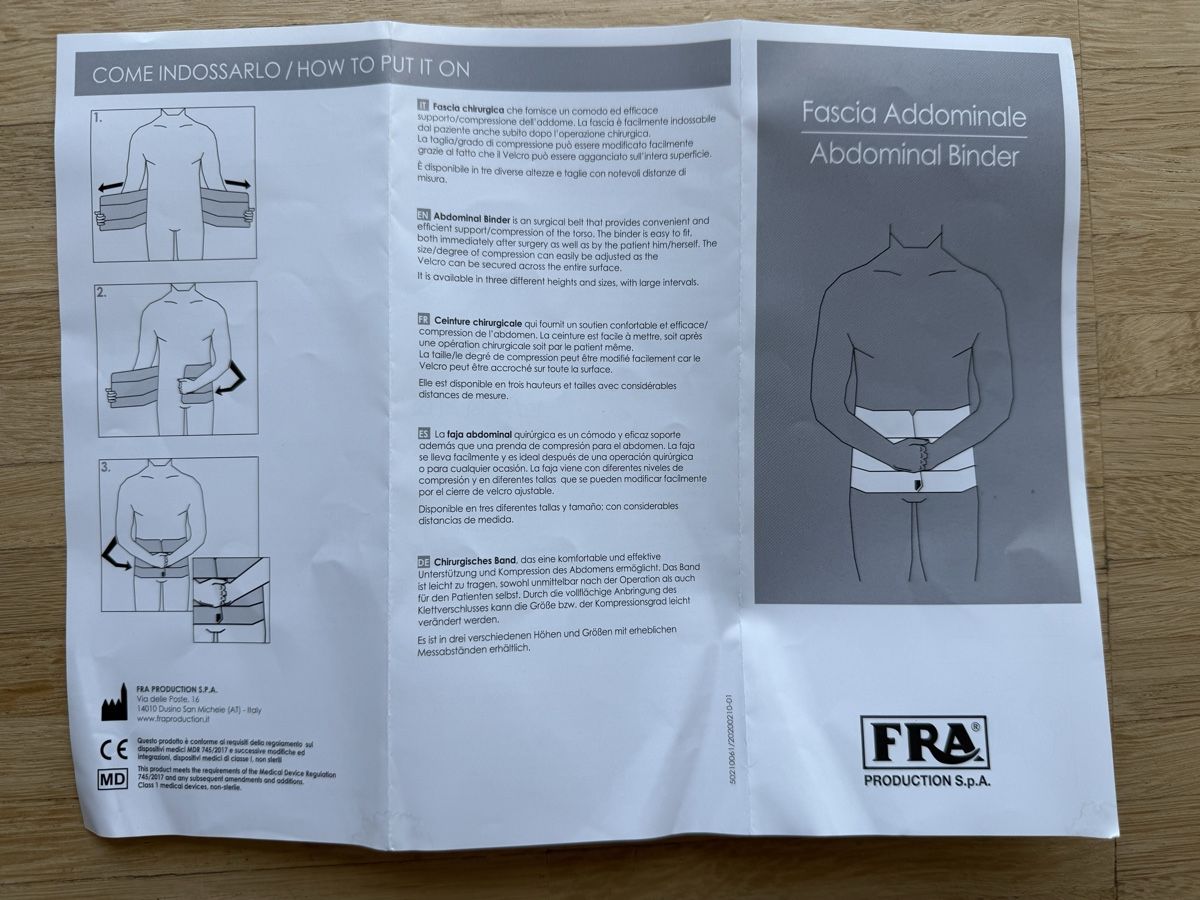 Medizinische Geräte: Binder_Ceinture de compression abdominale post-opératoire – Neu und originalverpackt aus Gipf-Oberfrick von SecondHandMisc 4