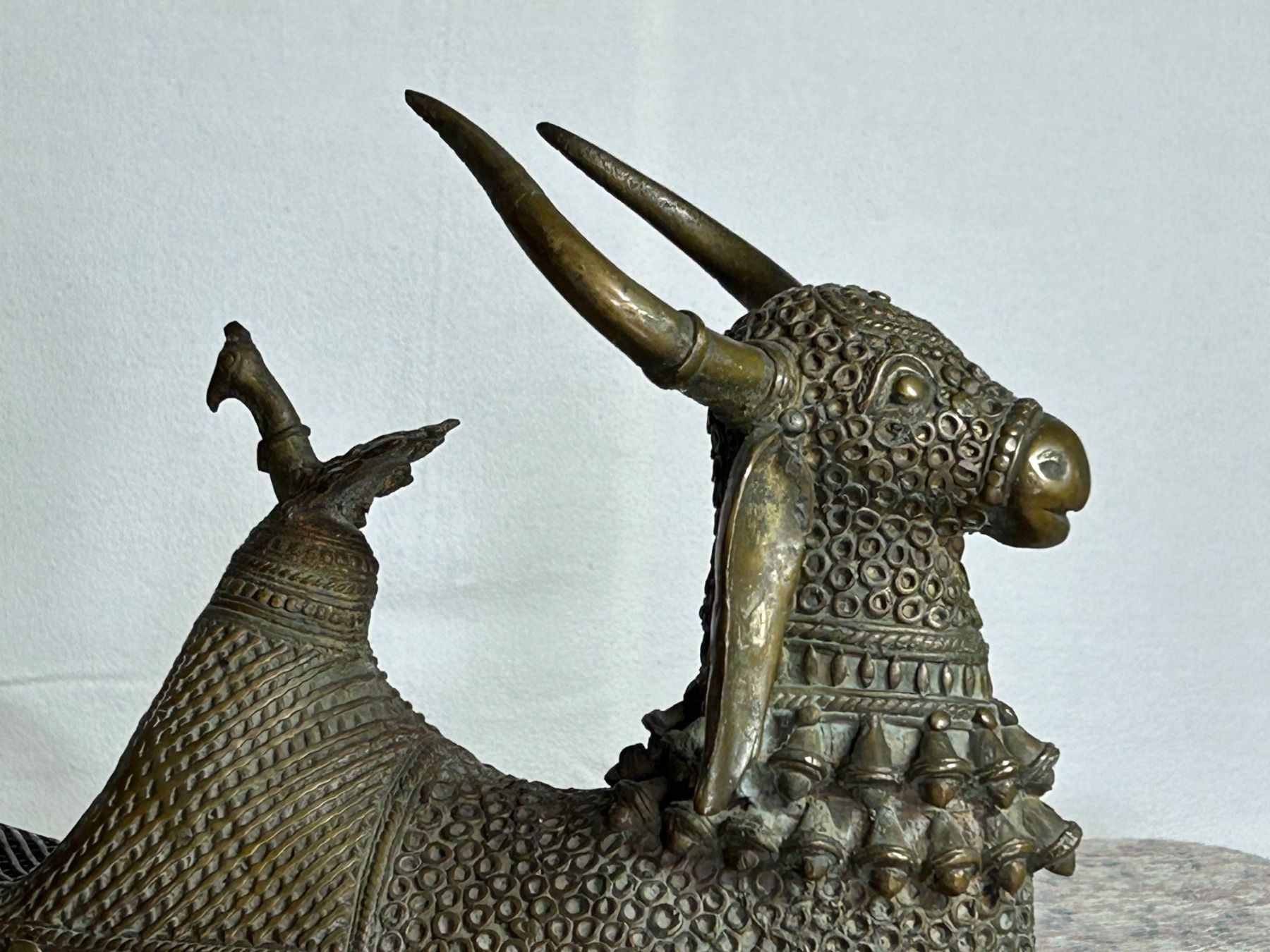 Sculture & Statue: Nandi "der Glückliche" / Buckelstier aus Bronze – Nuovo (secondo la descrizione) da Rocourt venduto da Vijay02 4