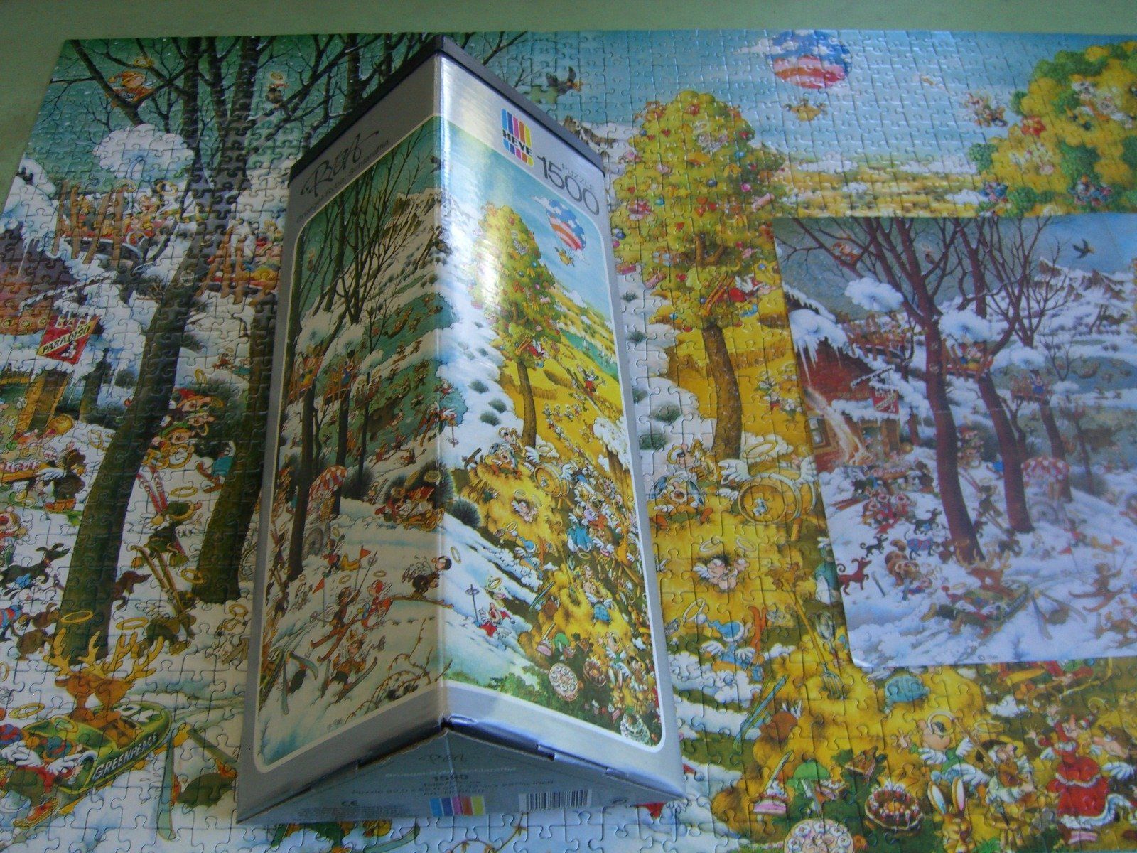 Heye Puzzles: 1500er Puzzle Ryba "Heye",Schlaraffia,1984 – Gebraucht aus Winterthur von Gaia