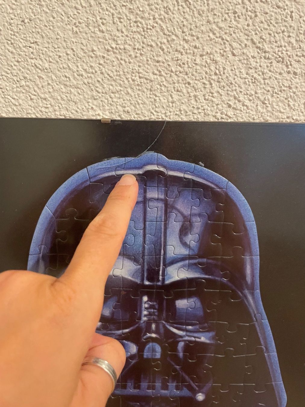 Ravensburger Puzzle: Ravensburger STAR WARS Darth Vader Form-Puzzle Gerahmt – Usato da Dietikon venduto da ambra-kamil 9