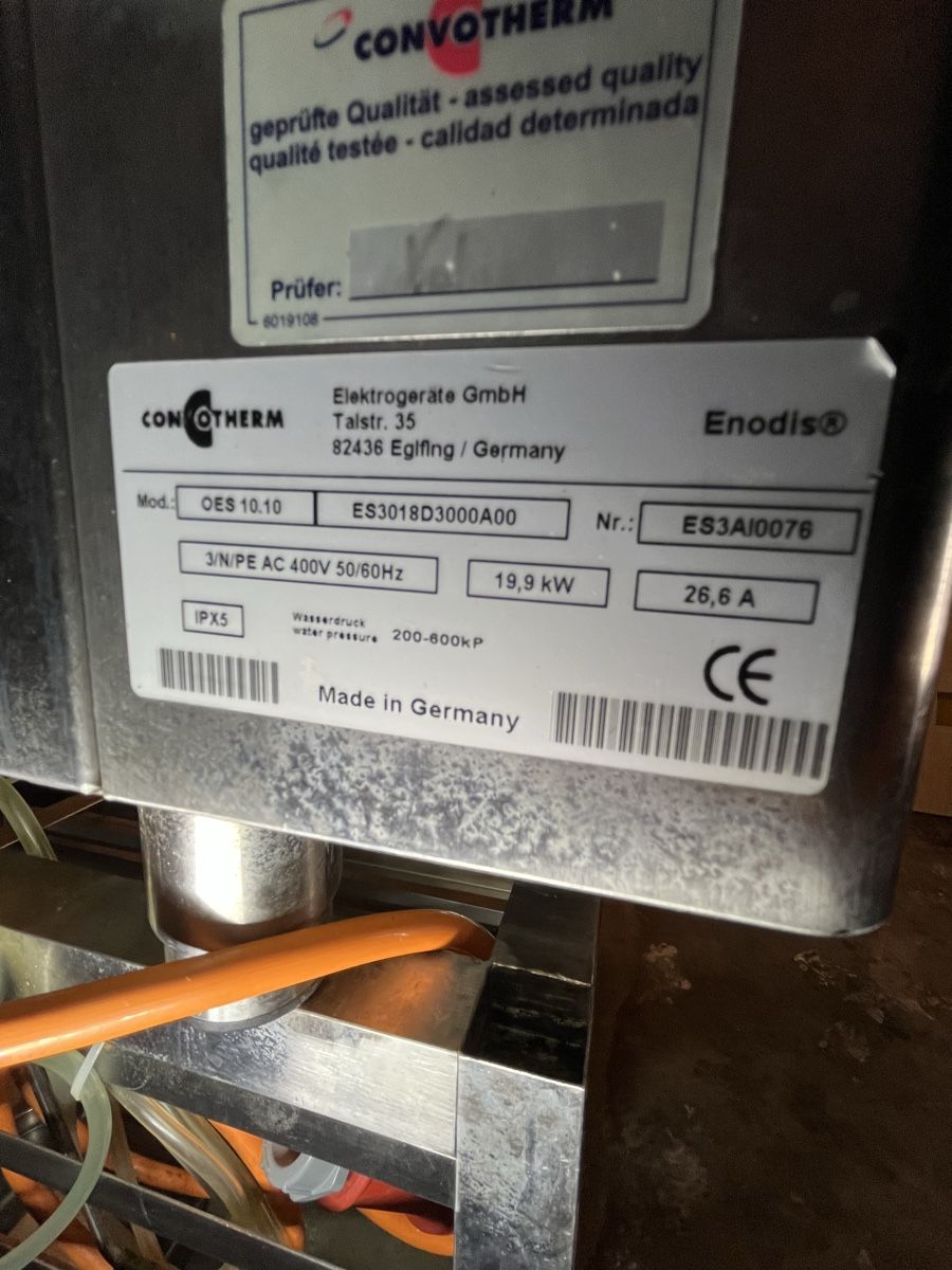 Appareils de cuisine: Convotherm OES 10.10 Kombidämpfer Steamer – D'occasion à Flaach par Auto6011 3