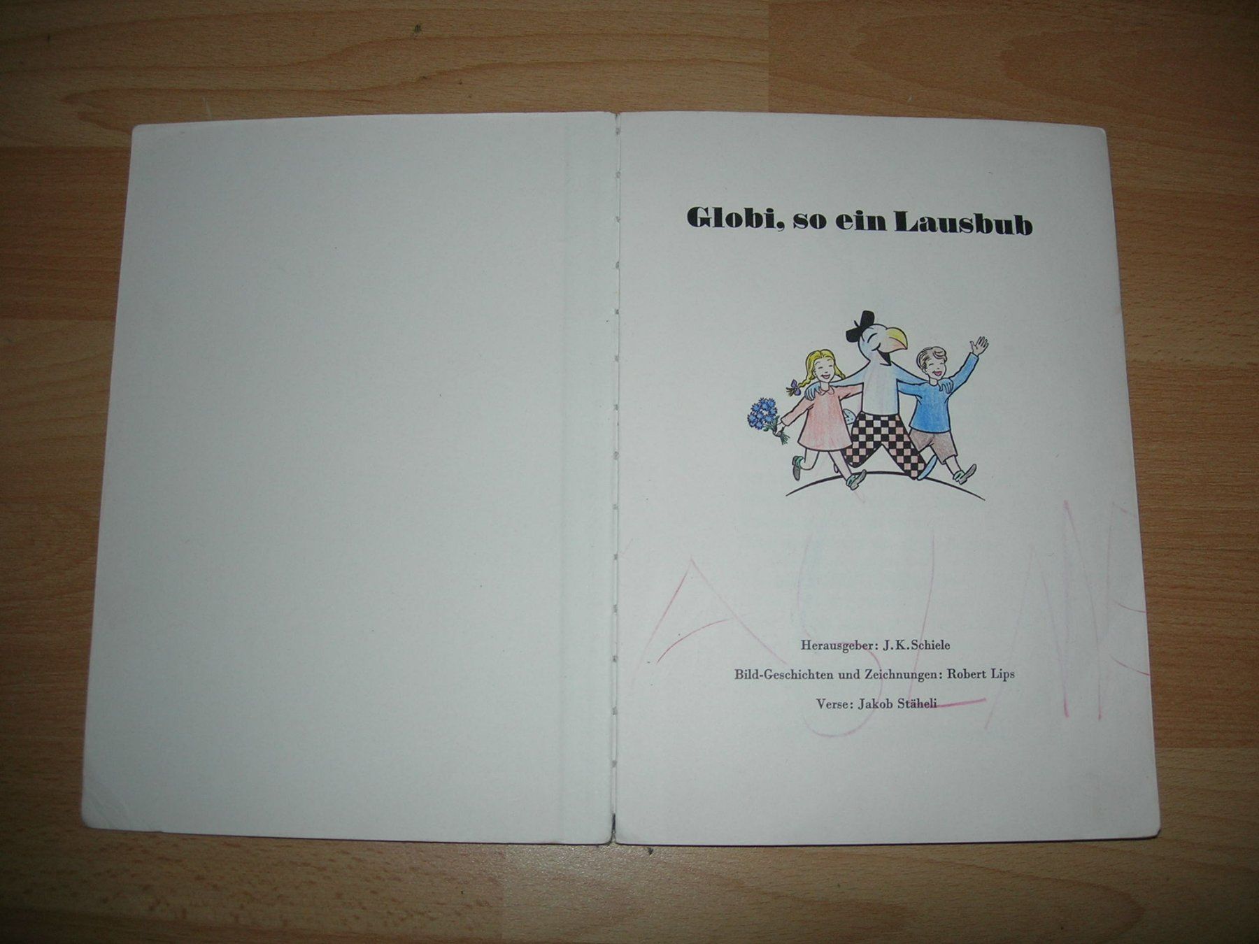 Comics: Globi, so ein Lausbub 1. Auflage 1971 – Gebraucht aus Hornussen von Corvette- 1