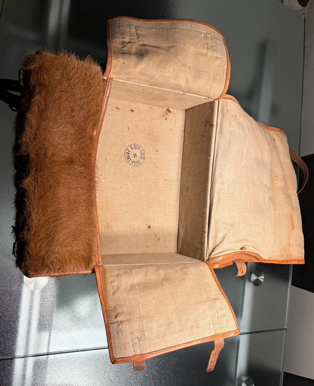 Schweizer Armee Zaini: Militärrucksack "Tornsister" – Usato da Aarwangen venduto da concorde58 2