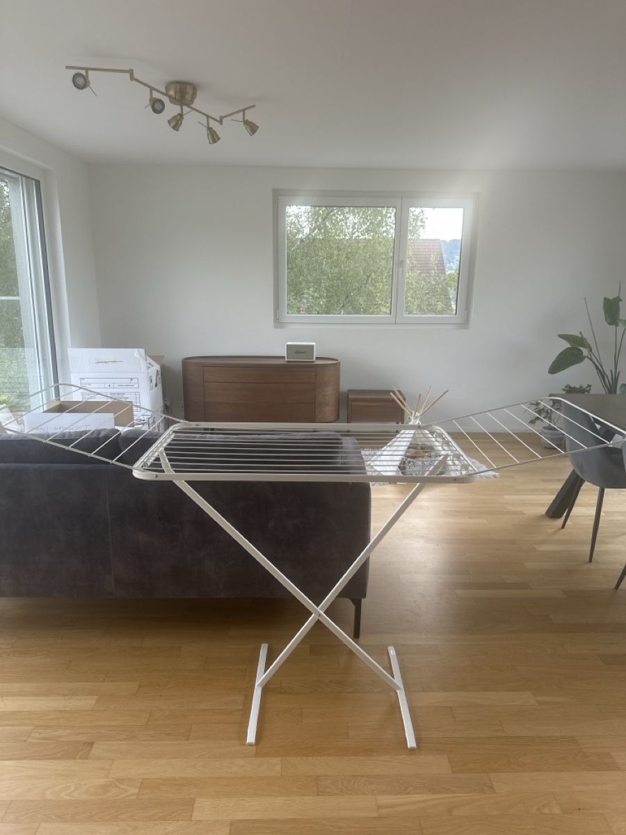 Wäscheständer: Clothes Drying Rack White Good Condition – Gebraucht aus Buchs ZH von jil_p79h
