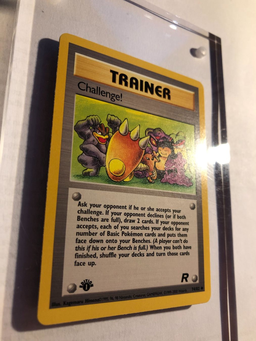 Carte collezionabili: Challenge! (unc.) 1st Team Rocket - MINT - ab 1.- – Usato da Giubiasco venduto da dan_pr8b 1