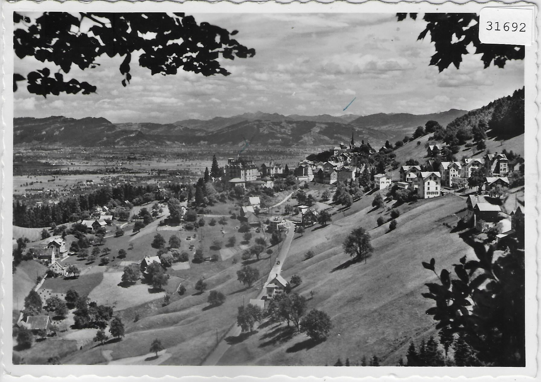 Cartoline postali: Luftkurort Walzenhausen - Generalansicht – Usato da Ettingen venduto da Kartenplanet