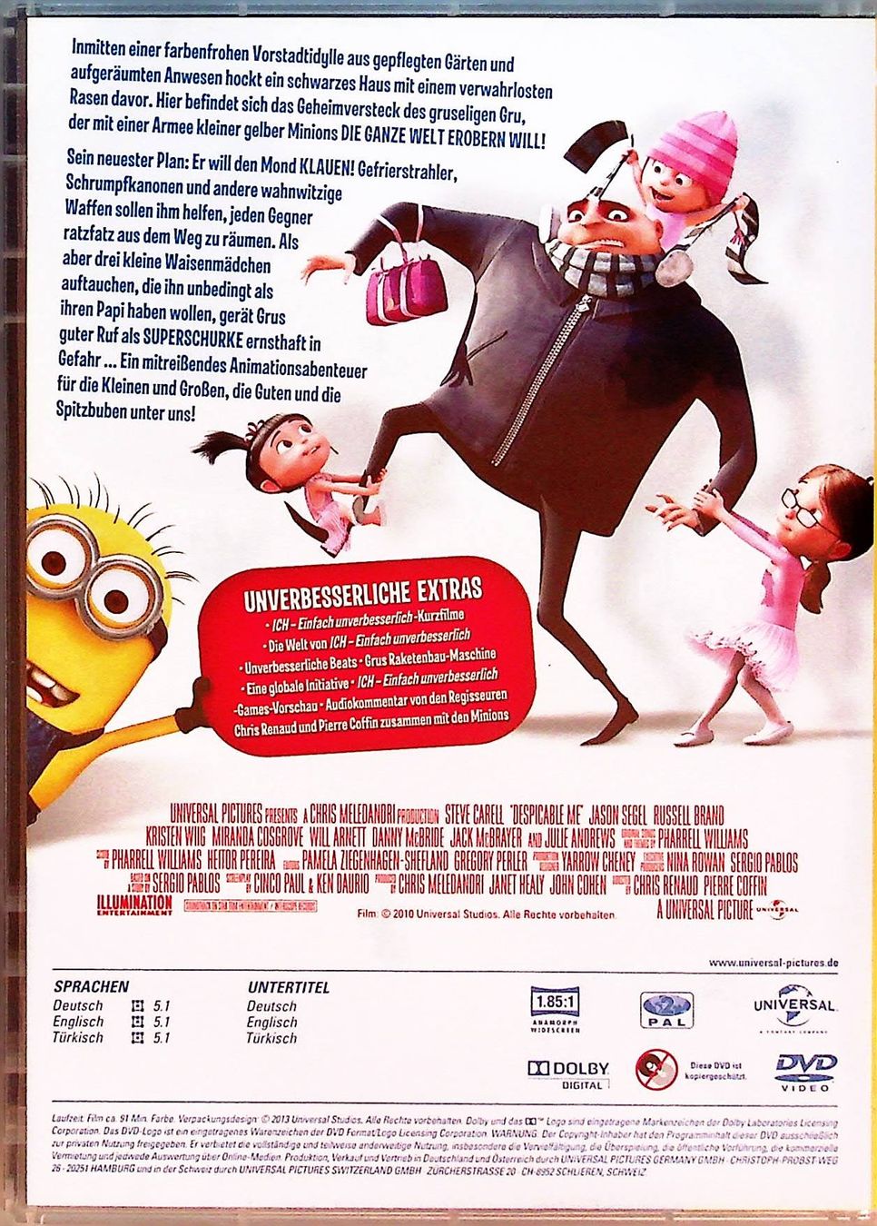 Tutti i DVDs: DVD  Ich einfach unverbesserlich – Usato da Reitnau venduto da Zaomir 1