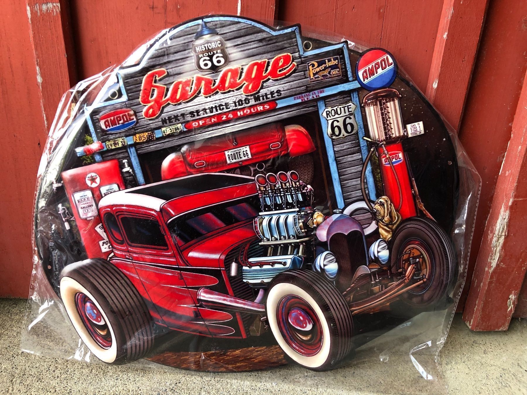 Schilder: Garage hot rod v8 us car – Neu und originalverpackt aus Reinach AG von rares75