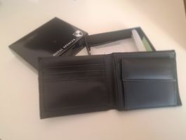 Portemonnaie ROYAL SPENCER Leder Schwarz