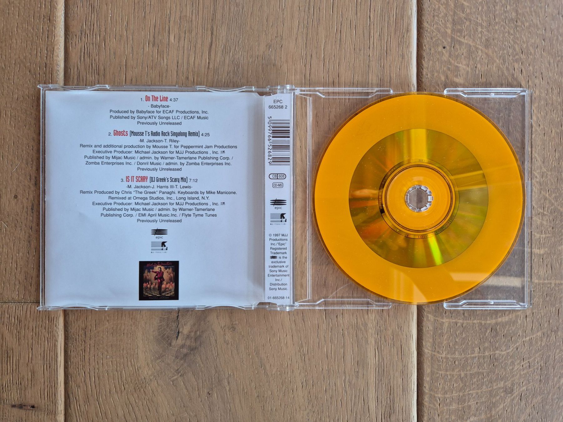 CD: Michael Jackson - Ghosts, Maxi CD Single Limited Edition – Usato da Savièse venduto da coeur88 2