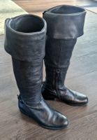 Lässiger Stiefel Gr. 36, schwarz