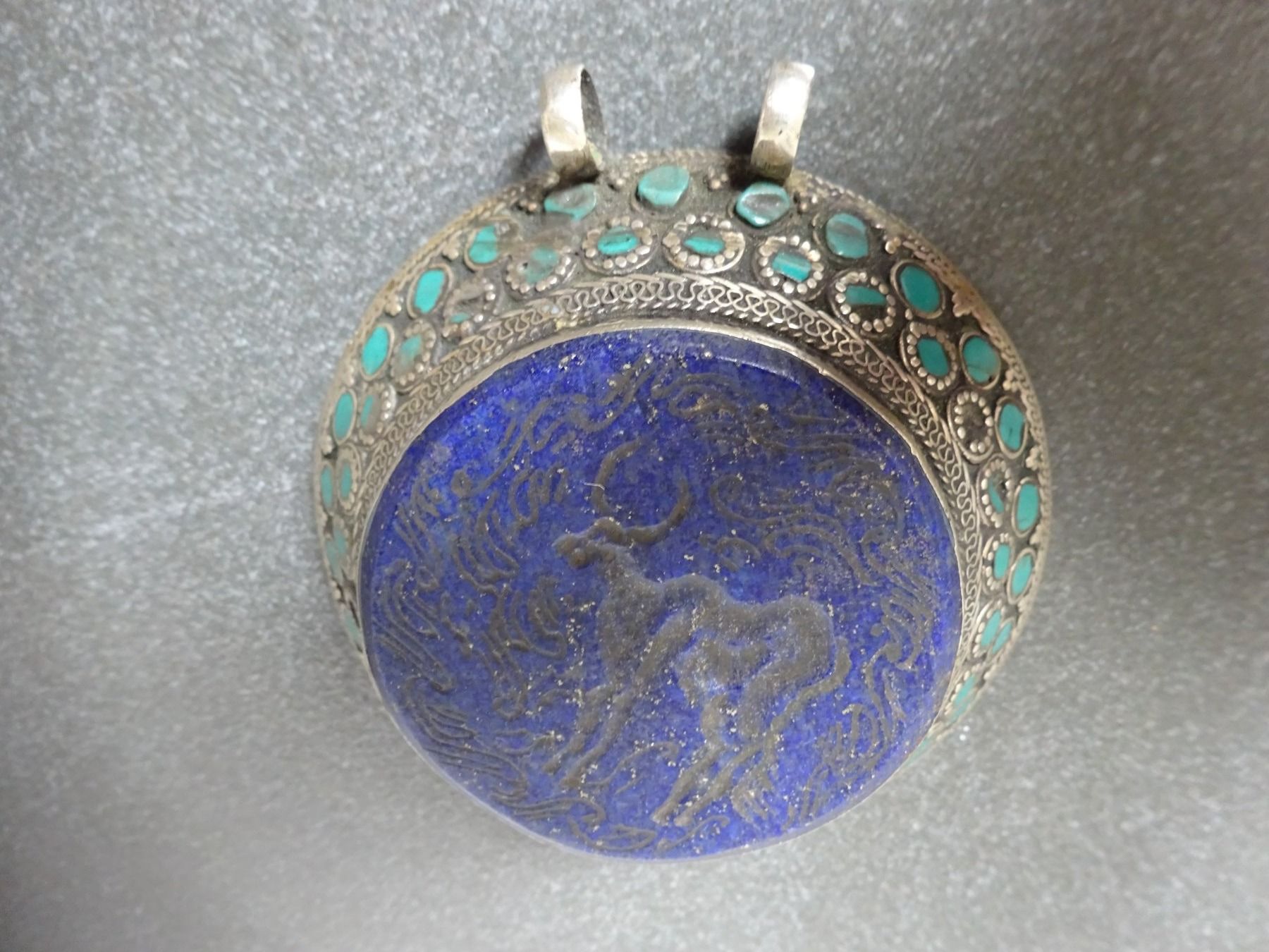 Ciondoli: Anhänger Amulett Siegel Lapislazuli – Usato da Esslingen venduto da FetteSchnecke 6
